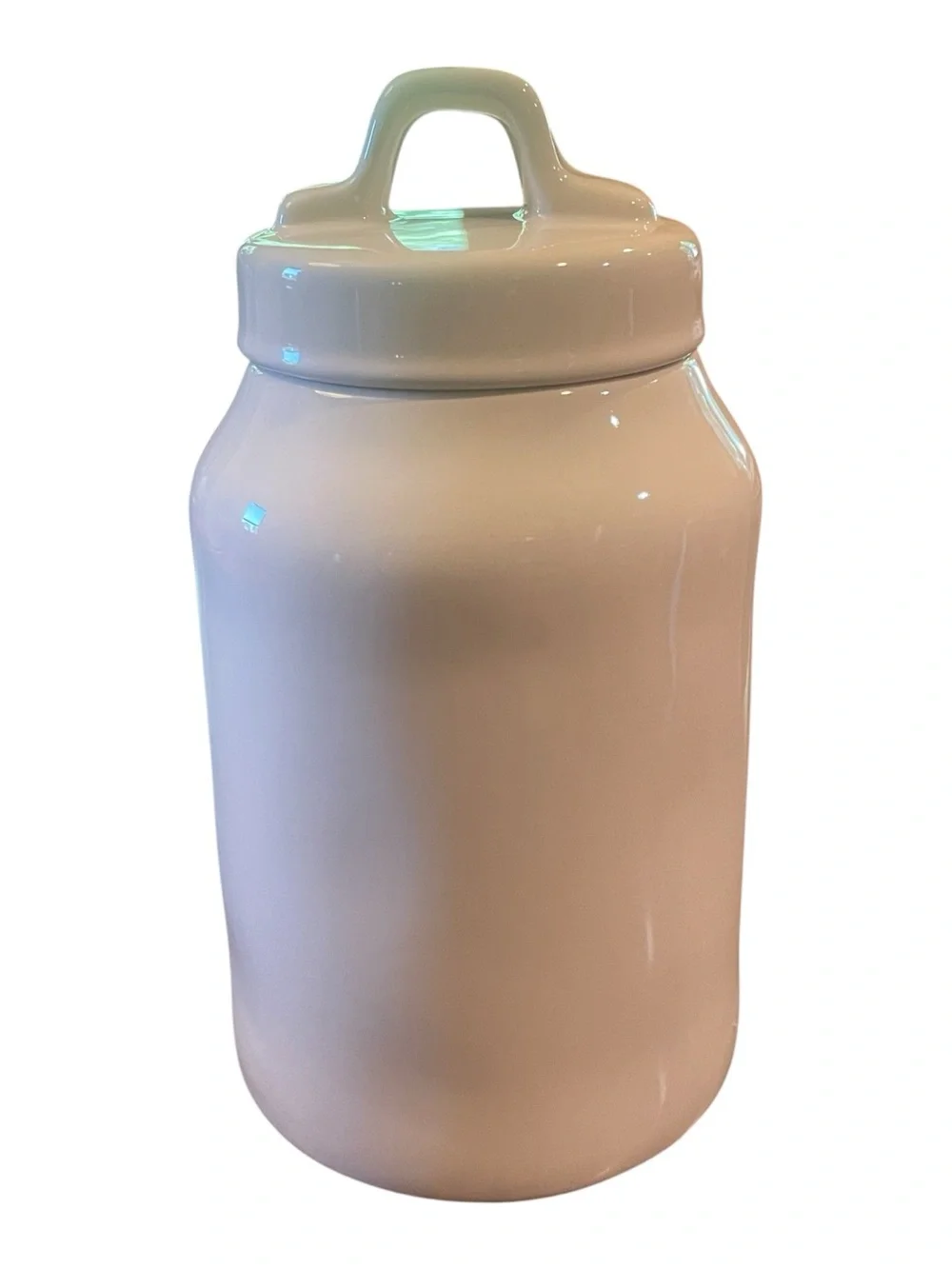 Rae Dunn White Home Made Canister Farmhouse Kitchen Decor Cottagecore Unused